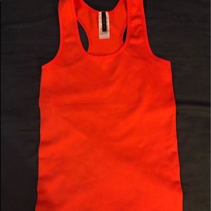Orange tank top